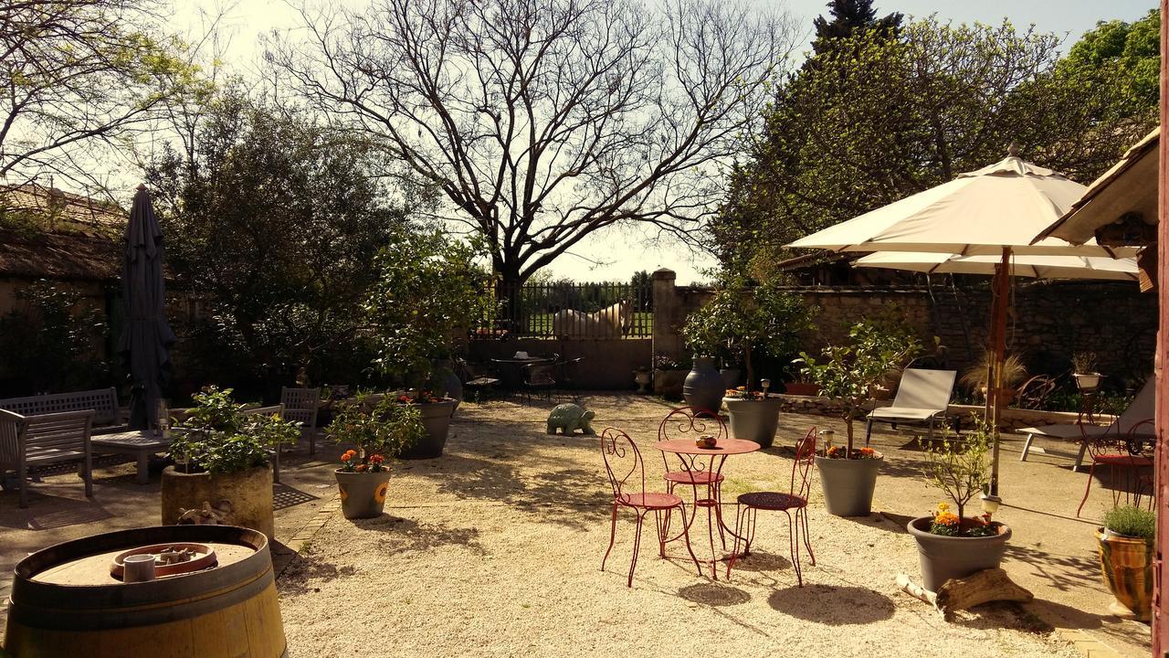Le Clos Des Aramons Bernis Exterior foto