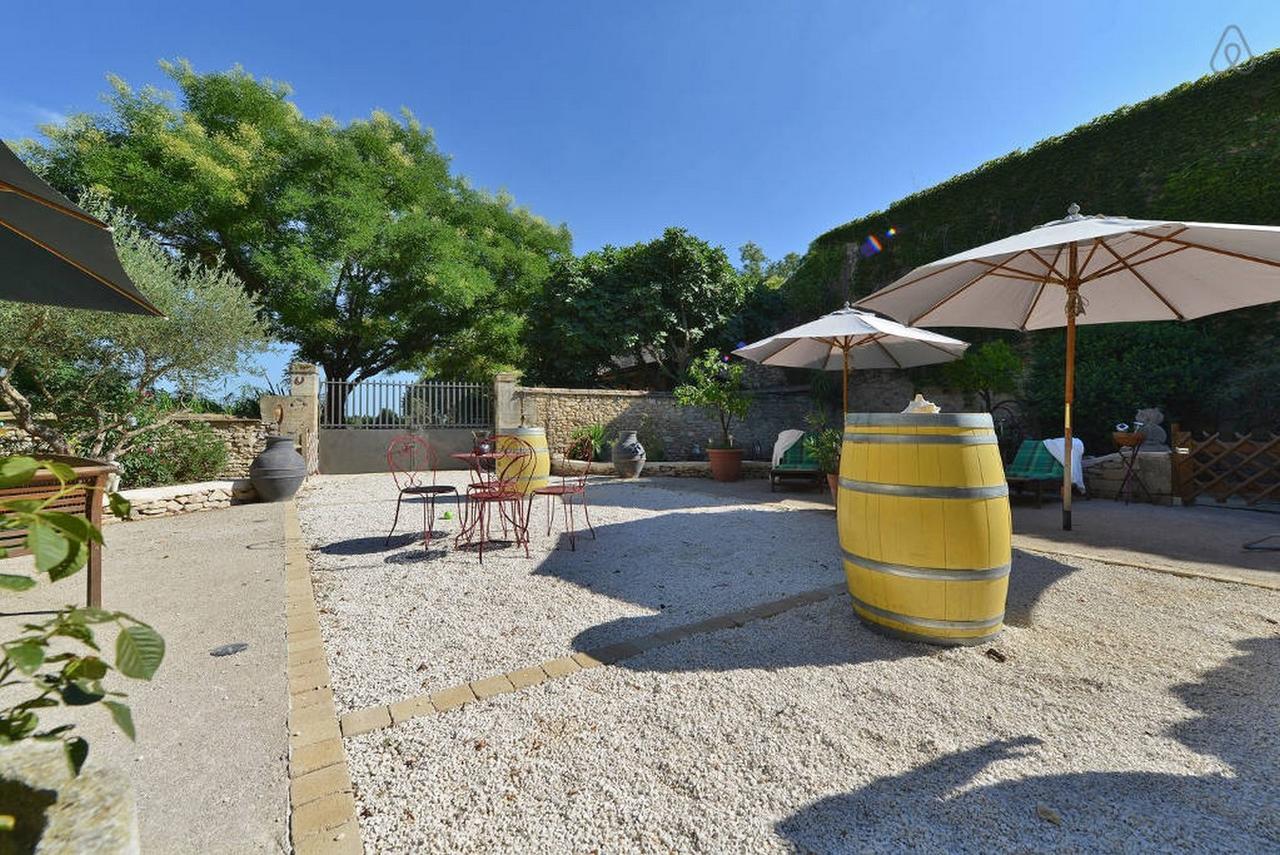 Le Clos Des Aramons Bernis Exterior foto